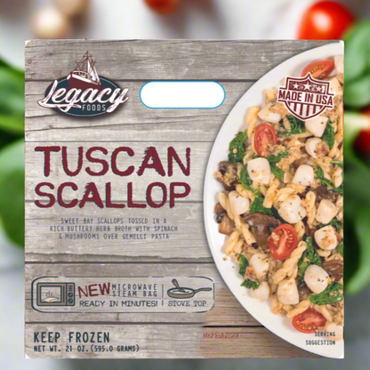 Steam Bag "Tuscan Scallops"