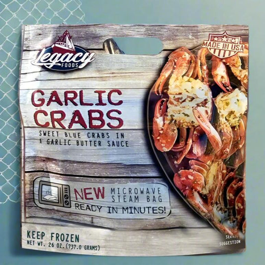 Steam Bag "Garlic Crabs"