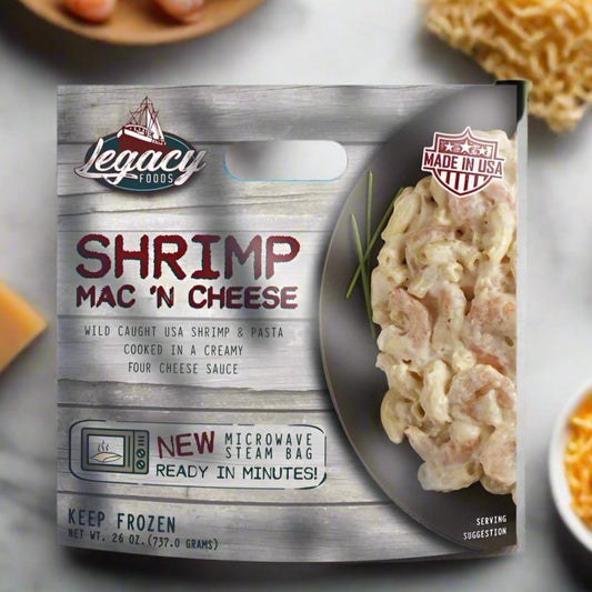 Steam Bag "Shrimp Mac & Cheese"