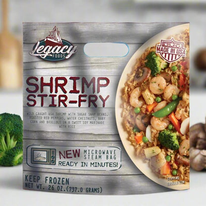 Steam Bag "Shrimp Stir Fry"